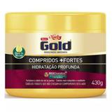Creme tratamento niely gold 430g compridos+fortes - Sem marca