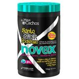 Creme tratamento novex 1kg meus cachos santo black - Sem marca