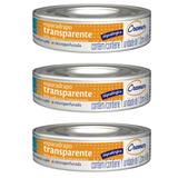 Cremer Esparadrapo Hipoalergênico Transparente 1,2cmx4,5m (Kit C/03)