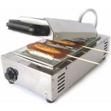 Crepeira Profissional Em Aço Inox 6 Cavidades - 127 ou 220v - Malta