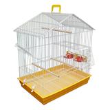 Criadeira Para Calopsita Bragança GP055 Branco E Amarelo
