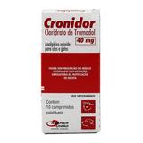 Cronidor 40mg 10 Comprimidos - 00222 - Bcs