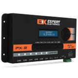 Crossover Expert Eletronics PX-2 6 Canais Processador Áudio Digital 28 Frequências Equalização