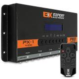 Crossover Expert PX-1 Processador de Áudio Equalizador + Controle Longa Distância Expert 300 Metros