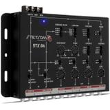 Crossover Stetsom STX84 4 Canais 2 Entradas 4 Saídas Mono ou Stereo para Som Automotivo