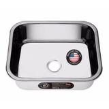 Cuba de Inox 40x34x18,5 Alto Brilho White American Steel - American stell