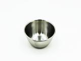 Cuba Inox Redonda 8cm Assepsia Cirúrgica Hospitalar Dentista Medico Enfermagem - Sistole