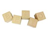 Cubo Dado Mdf 30x30 Cm Letras Nome Bebê - Eptcel arte em mdf