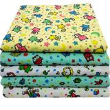 Cueiro Flanelado Garcia Baby - 5 Unids estampas Neutro - Almofadas garcia
