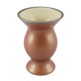 Cuia Para Chimarrão Mondoceram Gourmet Glamour 350Ml Cerâmica Cobre