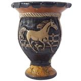 Cuia Para Chimarrão Tererê Artesanal De Porongo Natural Cavalo - Zanline