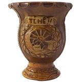 Cuia Para Chimarrão Tererê Artesanal De Porongo Natural Roda - Zanline