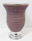 Cuia Strass Azul - Mix atacadista