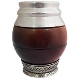 Cuia Uruguaia Coquinho De Madeira Para Chimarrão Mate - Artesanato