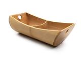 Cumbuca Com Divisoria de Bambu 27,5 x 13 cm - Bekasa