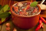 Cumbuca feijoada refrat 1250ml vermelha - Rr porcelanas