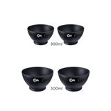 Cumbucas de 300ml e 500ml 4 peças Preta - Coza - Brinox