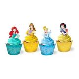 Cupcake Wrapper com Enfeite R271 Princesas Amigas Regina