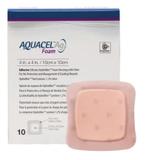 Curativo Aquacel Ag Foam Sem Adesivo 10 x 10 cm (Cx c/ 10 Und.) 420642 - Convatec