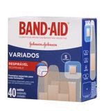Curativo Band-Aid Variados Johnsons 40 Unidades