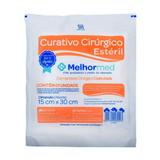 Curativo Cirúrgico MelhorMed 15 x 30cm com 1 Unidade Estéril