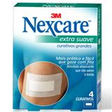 Curativo Nexcare 3M Extra Suave 4 Unidades