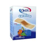 Curativo tradicional clin off c/35 transparente