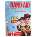 Curativo transparente band aid c/25 toy story - Sem marca