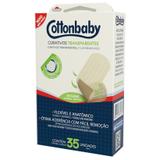 Curativo Transparente C/ 35 Und Cottonbaby