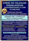 Curso de Cálculos Trabalhistas Esquematizado e com Planilhas - Ganhe 3 Planilhas - Autor independente