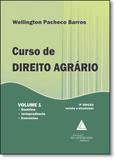 Curso de Direito Agrário: Doutrina, Jurisprudência, Exercícios - Vol.1 - Livraria do advogado