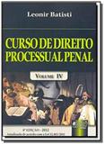 Curso de direito processual penal vol 4 - Jurua