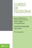 Curso de filosofia - Para professores e alunos dos cursos de segundo grau e de graduação