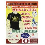 Curso Digitas Serigrafia(SilkScreen) DVD + Revista/Curso - Passo a Passo