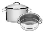 Cuscuzeira Aço Inox 16cm 2 Peças SOLAR Tramontina