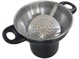 Cuscuzeira Panela Cozimento à Vapor em Alumínio - Aluminio leste