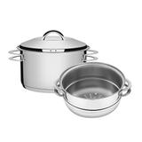 Cuscuzeira Tramontina Solar 65500300 2 Peças 16cm Inox