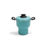 Cuscuzeiro colorido azul turquesa n16 - J d castanho