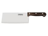 Cutelo oriental 7 polywood castanho lamina de aco inox e cabo de madeira tramontina