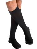 (D)Sigvaris 282f Cotton Comfort Media Normal Preta - Sigvaris282fmas