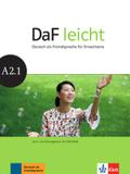 Daf leicht a2.1 kurs-und ubungsbuch mit dvd-rom - Klett langenscheidt