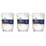 Dágua Natural Neutro Creme P/ Massagem 650g (Kit C/03)