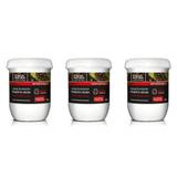 Dágua Natural Pimenta Negra Creme P/ Massagem 650g (Kit C/03)