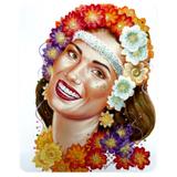 Decoração de Carnaval Painel Hawaiana Artes Decorativas - Festabox