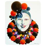 Decoração de Carnaval Painel Pierrot Artes Decorativas - Festabox