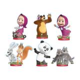Decoração de Mesa do Masha e o Urso kit com 6 unid - Regina