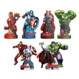Decoração de Mesa dos Avengers kit com 6 unid - Regina