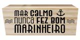 Decoração de Mesa Mar Calmo - Tecnolaser
