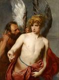Dédalo e Ícaro - Anthony van Dyck - Tela 30x40 Para Quadro - Santhatela