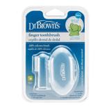 Dedeira massageadora em silicone com estojo dr browns